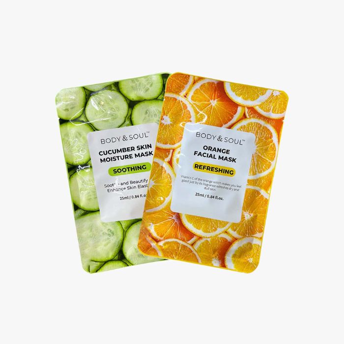 Cucumber and Orange Mask bundle