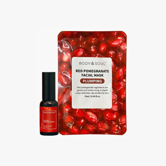 Dragon Serum and Pomegranate Mask Bundle