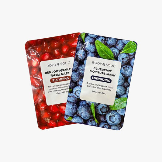 Pomegranate and Blueberry Mask bundle