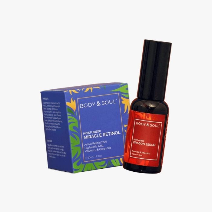 Miracle Retinol Moisturizer + Dragon Blood Serum (Bundle)